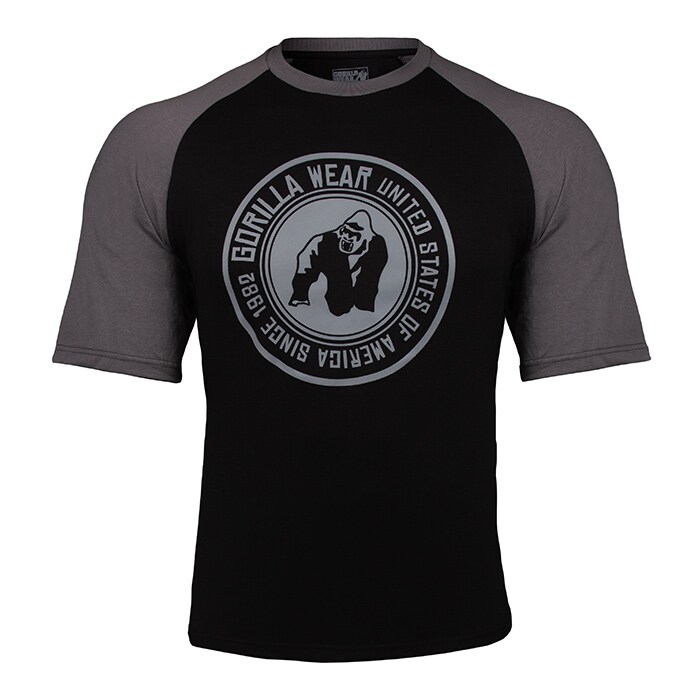 Gorilla Wear Texas T-shirt Black/Dark Grey