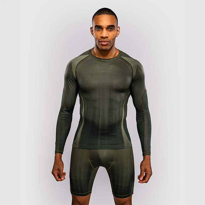Venum Stealth Långärmad Rashguard Khaki Grön