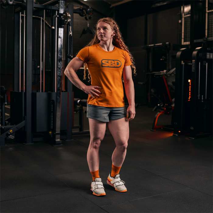 Forge Brand T-Shirt Orange Women's