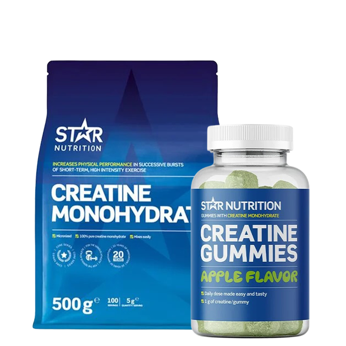 Star Nutrition Creatine Monohydrate 500 g + Creatine Gummies