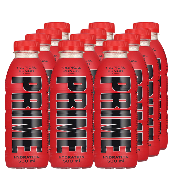 Läs mer om 12 x Prime Hydration, 500 ml, Tropical Punch