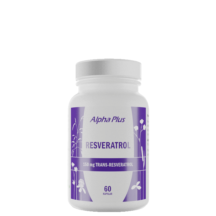 Alpha Plus Resveratrol 60 kapslar