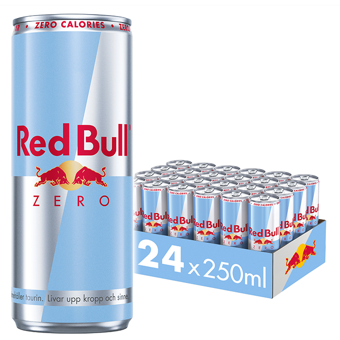 24 x Red Bull,250 ml,Zero