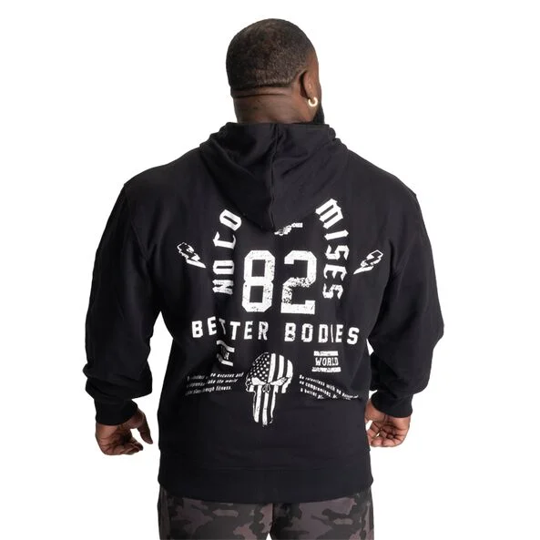 Skull Hoodie Svart