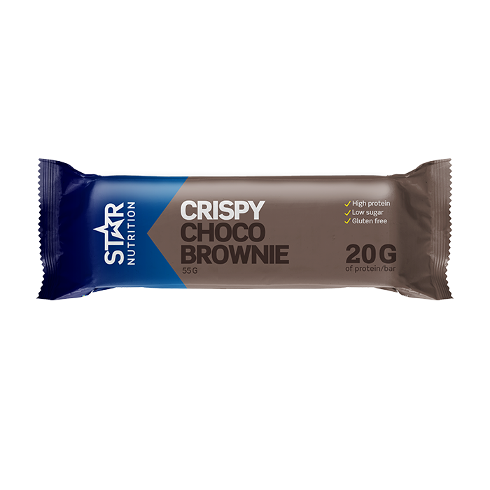 Star Nutrition Star Nutrition Protein Bar 55 g Choco Brownie Kort datum