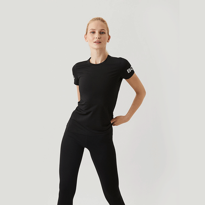 Läs mer om Borg Slim T-shirt, Black Beauty