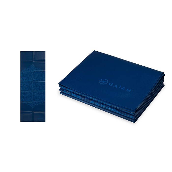 Bild av Foldable Blue Sundial Yoga Mat