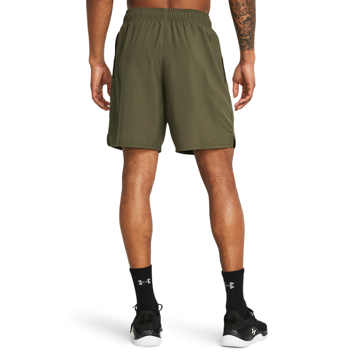 Woven Wdmk Shorts M&ouml;rkgr&ouml;n