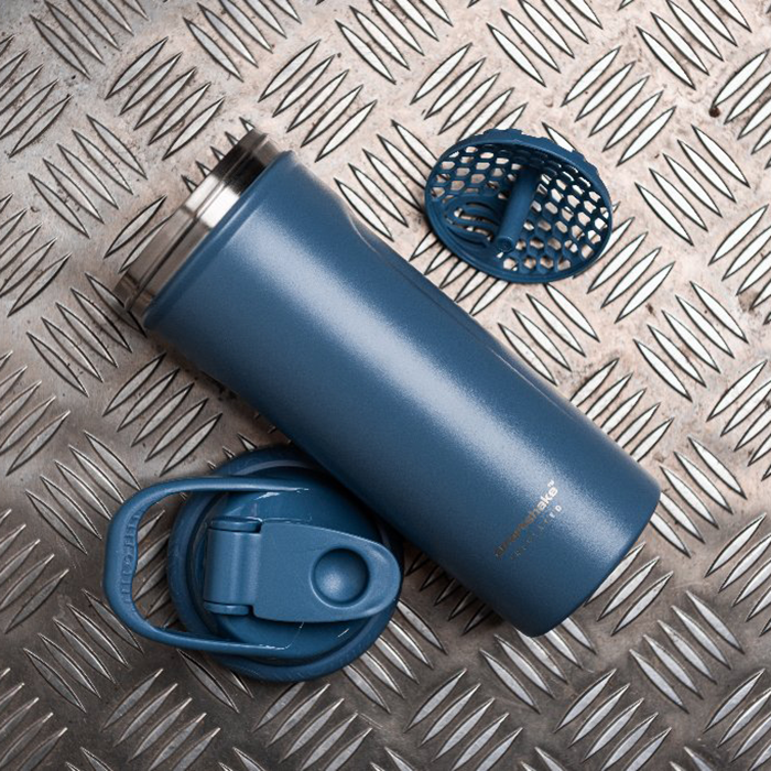 Isolerad St&aring;lflaska Faded Blue 750 ml