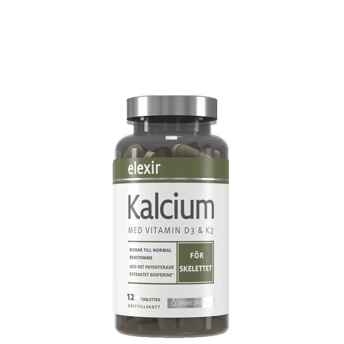 Elexir Pharma Kalcium 120 tabletter