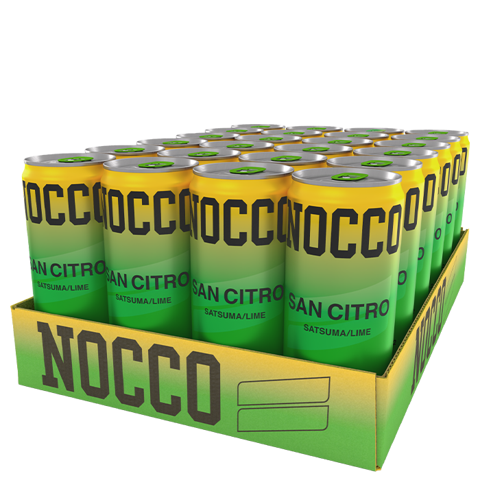 Flak 24 x NOCCO BCAA 330 ml San Citro Summer Edition