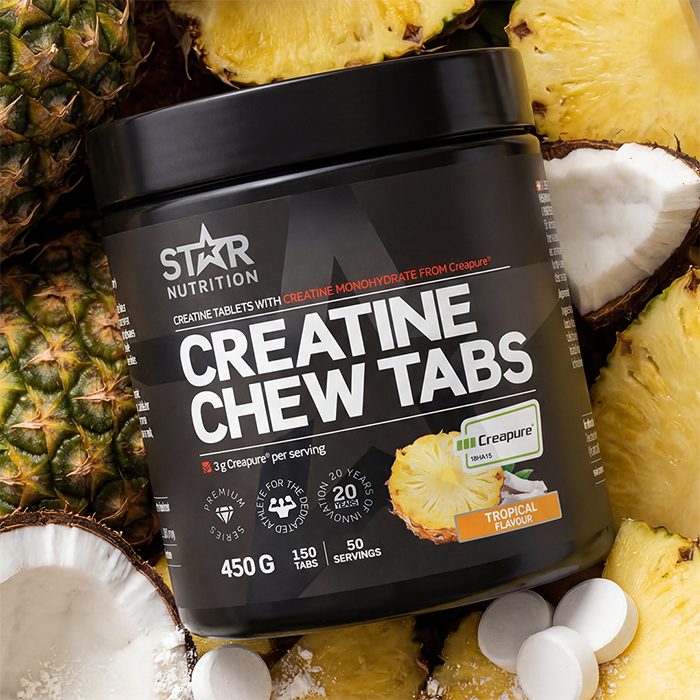 Creatine Chew Tabs, 150 tabs tropical