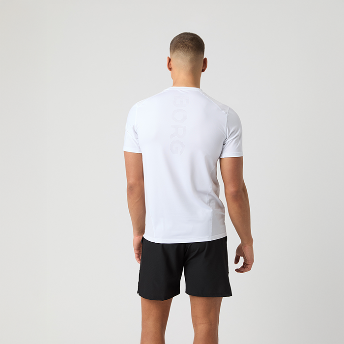 Ace Mesh T-Shirt Vit