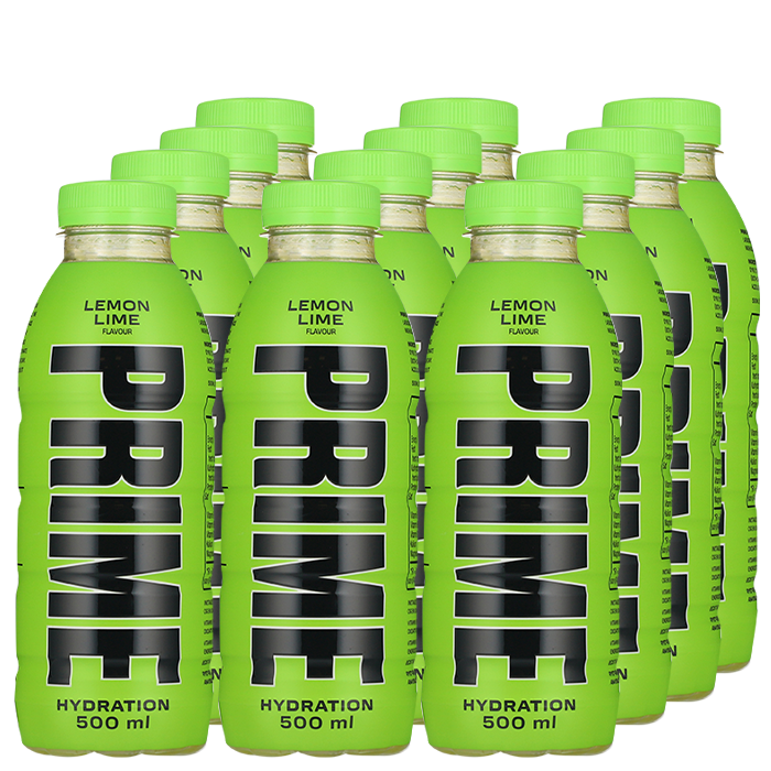 12 x Prime Hydration 500 ml Lemon Lime