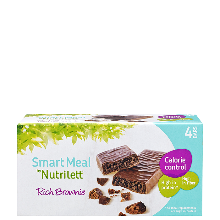 Nutrilett Rich Brownie bar 58 g, 4-pack