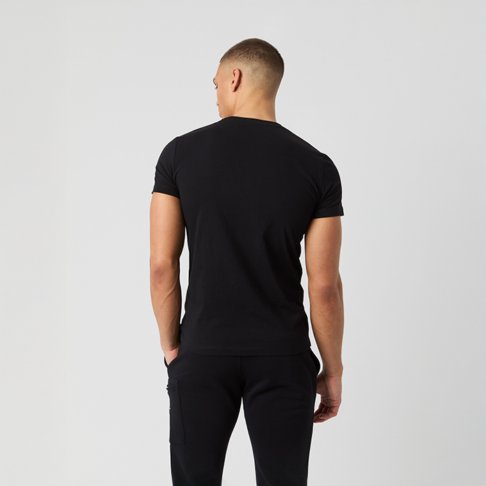 Centre T‑shirt Svart