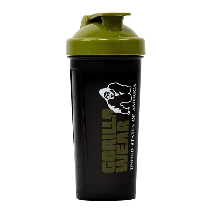 Gorilla Wear Shaker XXL 1000 ml Black/Army green