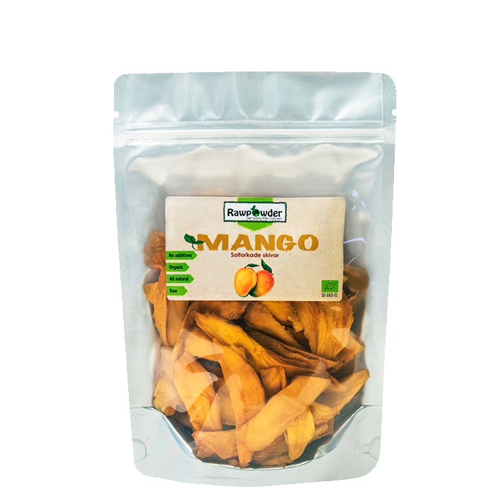 Ekologisk Soltorkad Mango 300 g