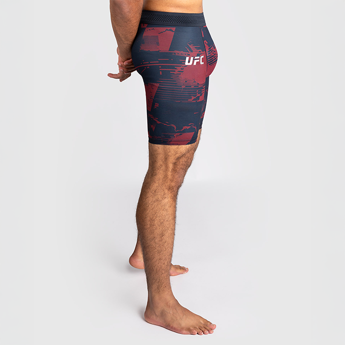 UFC Zenith by Venum Fight Week Vale Tudo Shorts Bl&aring; R&ouml;d Gr&aring;