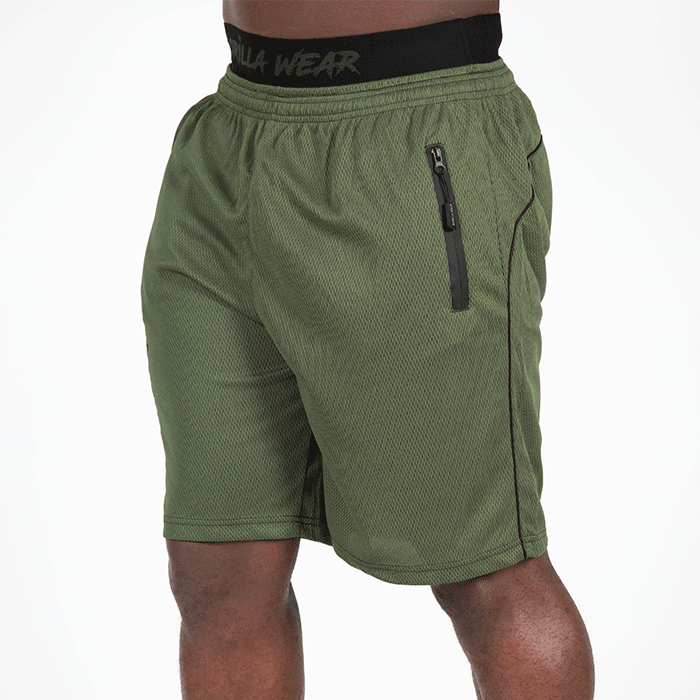 Mercury Mesh Shorts Army Green/Black