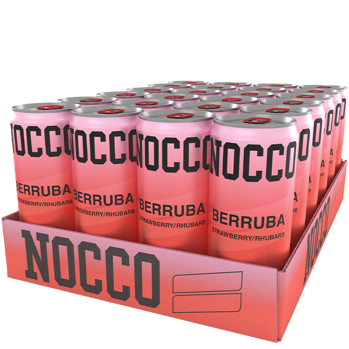Flak 24 x NOCCO BCAA 330 ml Berruba Summer Edition