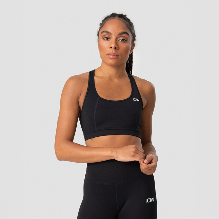 ICANIWILL Classic Sports Bra Black