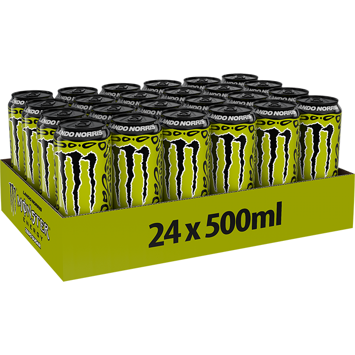 24 x Monster Energy 50 cl Lando Norris Zero Sugar