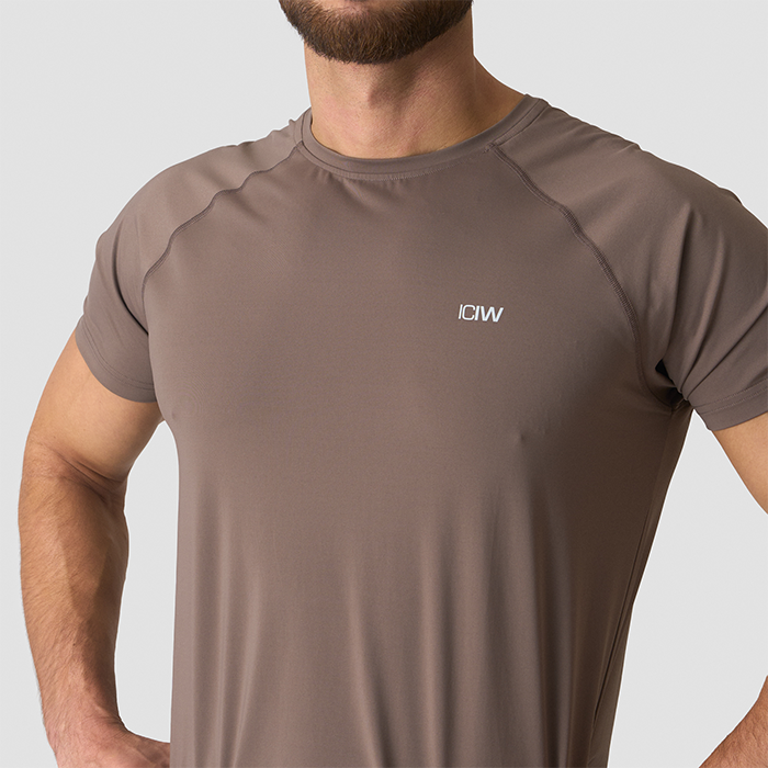 Workout Melange Tr&auml;ningstshirt Gr&aring;melerad