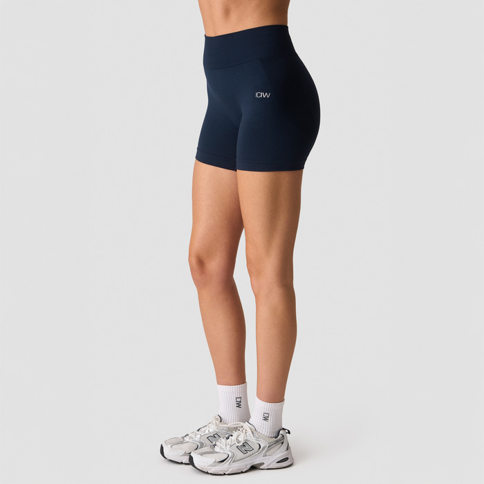 Smooth Seamless Shorts M&ouml;rkbl&aring;