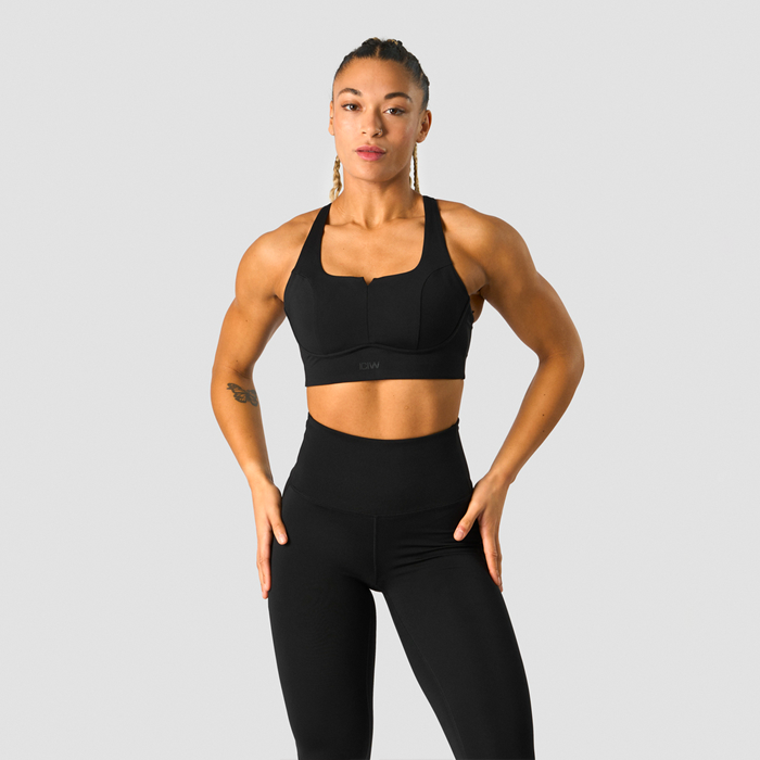 Stride Sports Bra, Black