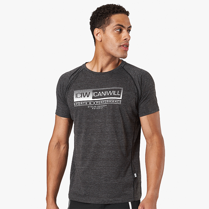 Perform Tri-blend Standard Fit T-shirt Graphite