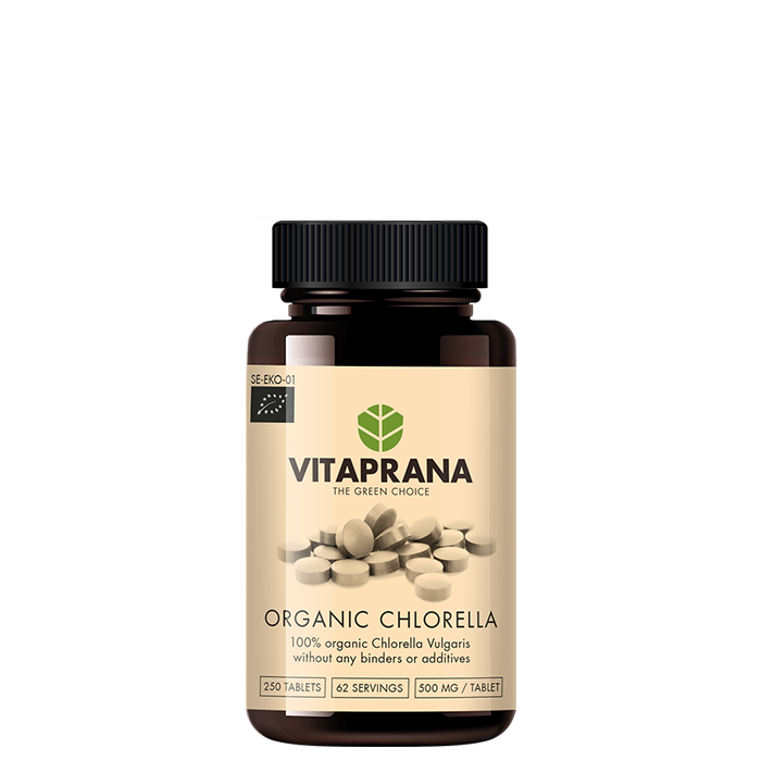 Bild av Organic Chlorella, 250 tabs