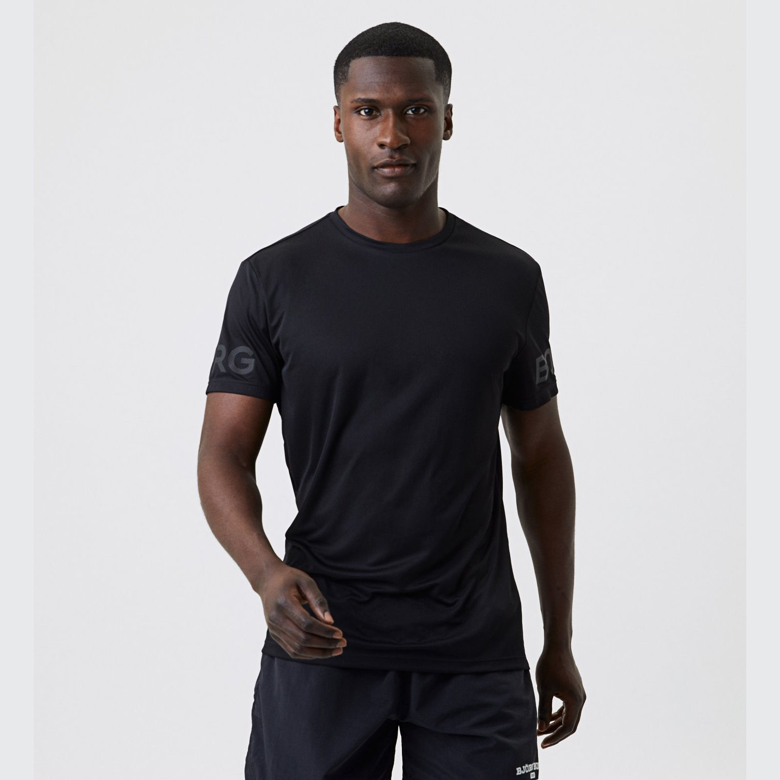 Borg Light T-shirt, Black Beauty 17203