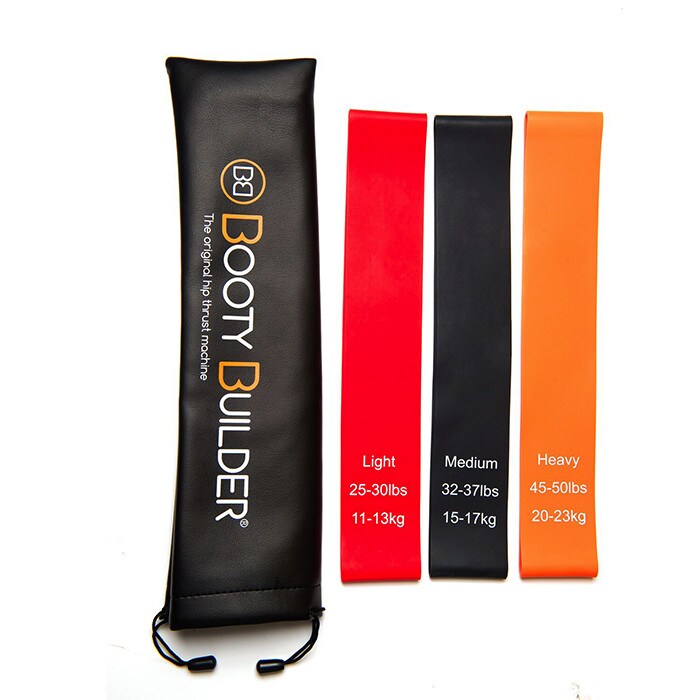 Booty Builder Minibands Svart 3-Pack
