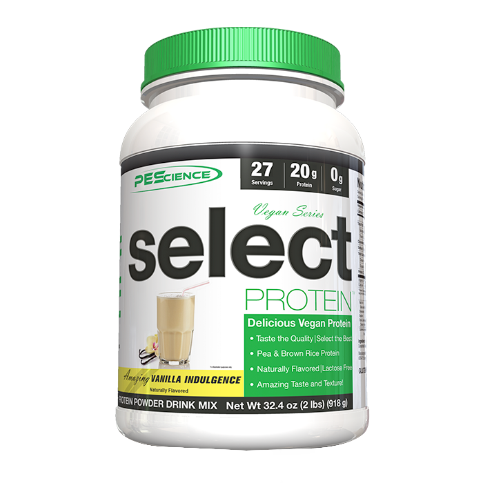 Select Vegan Protein 27 servings Vanilla Indulgence