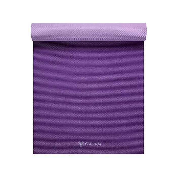 Premium Plum Jam 2-Color Yoga Mat, 6mm