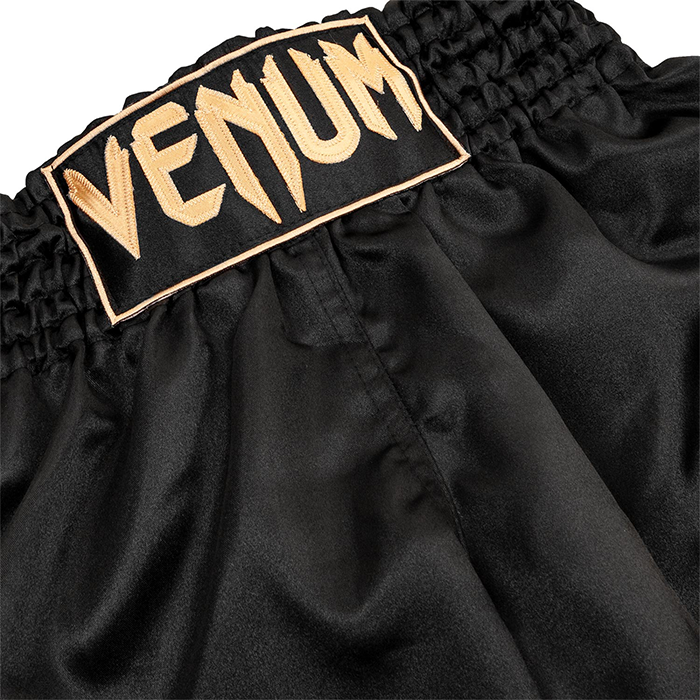 Classic Muay Thai Shorts Svart/Guld