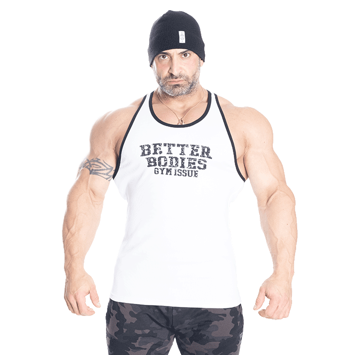 Bild av Jersey Rib T-back, White