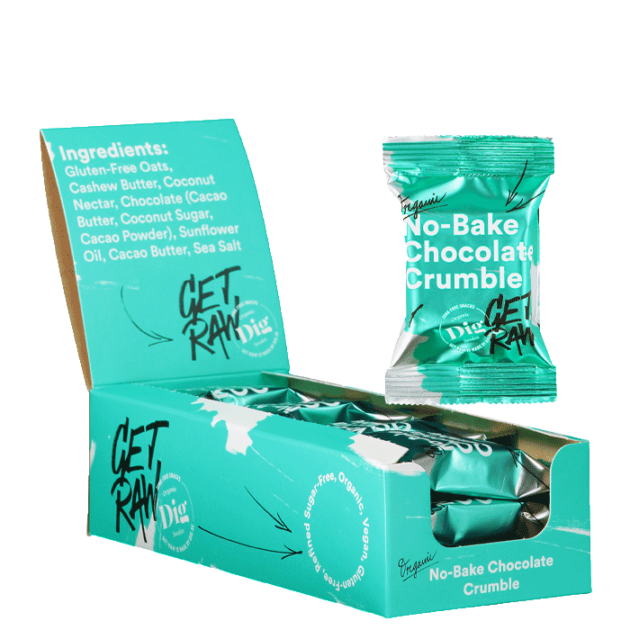 12 x GET RAW Organic Bar Smulpaj, 35 g