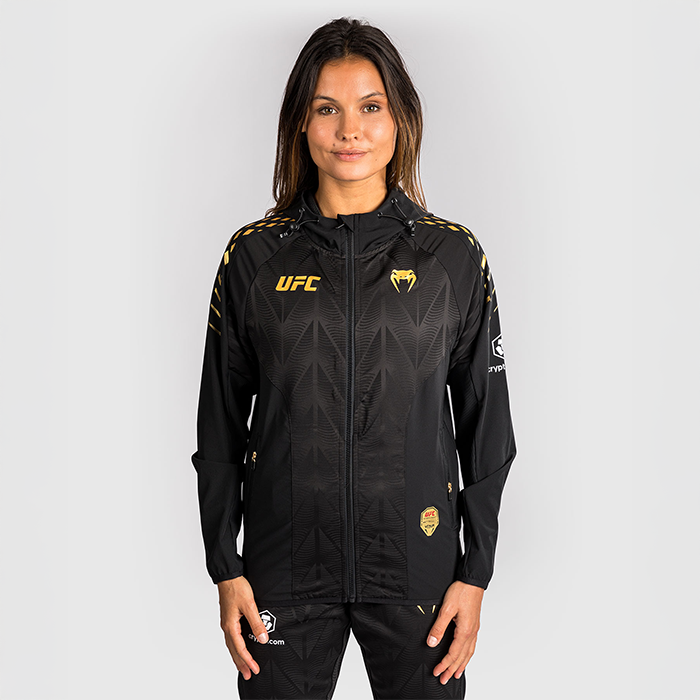 UFC Zenith by Venum Fight Night Hoodie Svart Guld