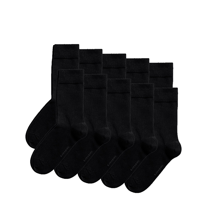 10-Pack Essential Ankle Sock, Multipack, 41-45