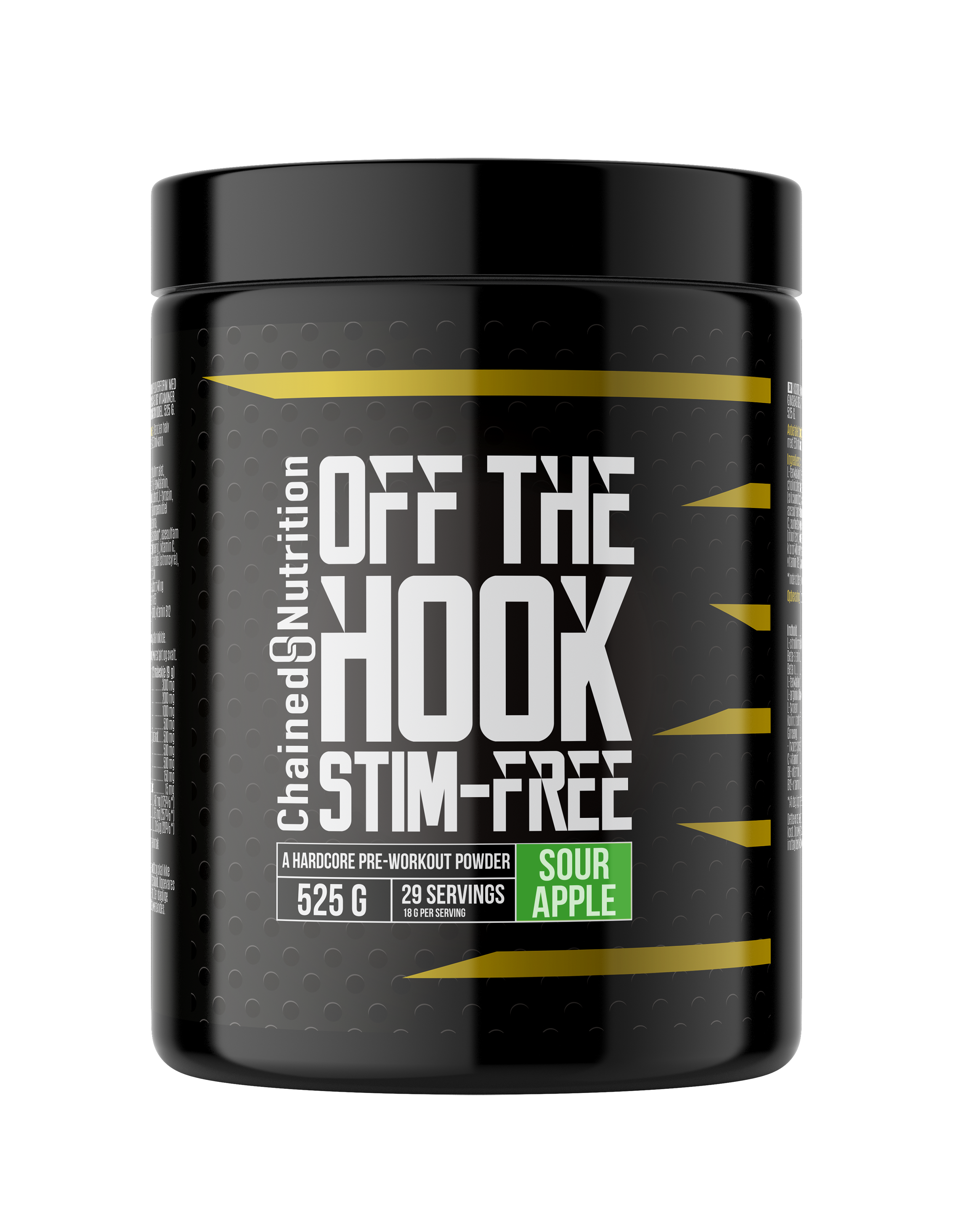 Off the Hook PWO Stim Free 525 g sour_apple