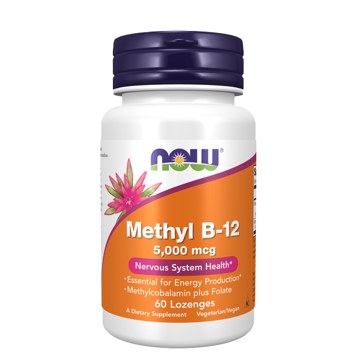 Now Foods Methyl B-12 5000 mcg 60 pastiller
