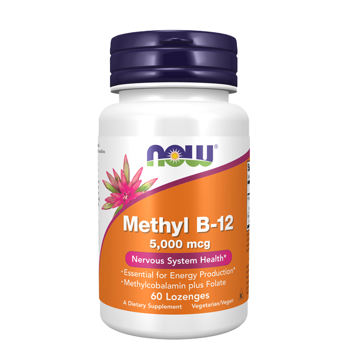 Methyl B-12 5000 mcg Vegansk 60 sugtabletter