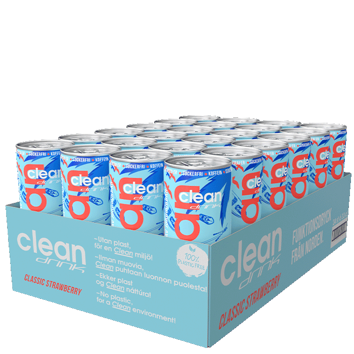 24 x Clean Drink, 330 ml