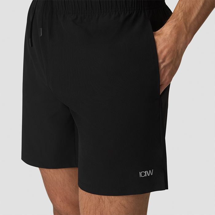 Tr&auml;ningsshorts Svart