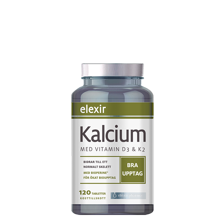 Kalcium, 120 tabletter