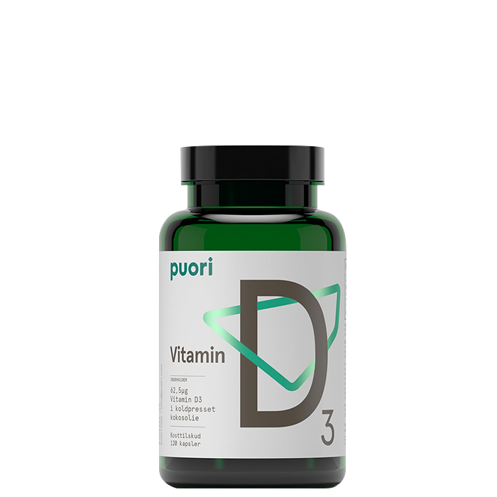 D3 D-vitamin, 120 kapslar