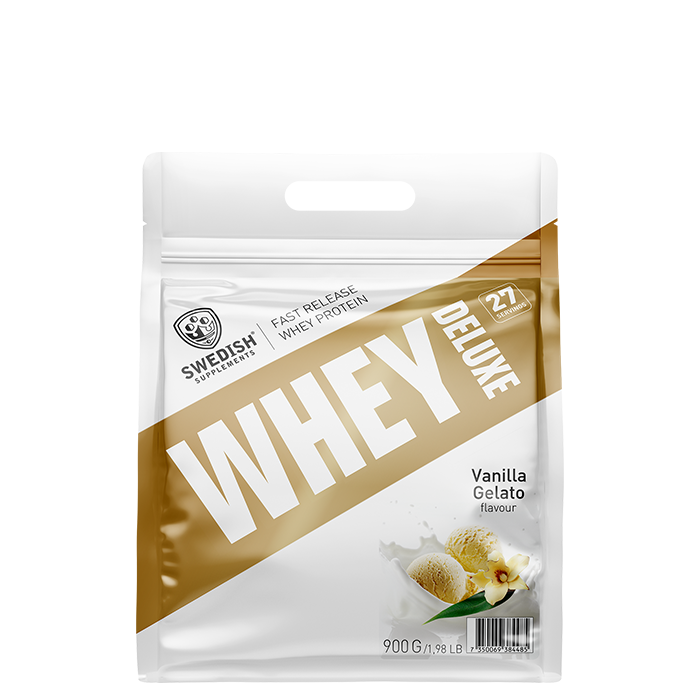 Whey Deluxe Vassleprotein 900 g