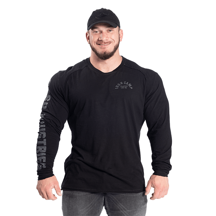 Läs mer om Throwback LS Tee, Black